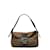 Fendi Zucchino Canvas Double Flap Shoulder Bag 8BR003 Brown Cloth  ref.1084465