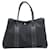 Hermès Black 2003 Garden Party MM Toile Officier x Negonda tote bag Cloth  ref.1084475