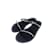 Ancient Greek Sandals SANDALI GRECI ANTICHI Sandali T.Unione Europea 39 Leather Nero Pelle  ref.1084573