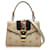 Gucci White Mini Sylvie Bee Star Top Handle Bag Leather Pony-style calfskin  ref.1084714