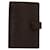 Louis Vuitton Agenda Cover Brown Leather  ref.1084859