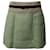 Miu Miu Mini Skirt in Green Wool  ref.1084946