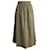 Apc a.P.C. Ravena Midi Skirt in Camel Cotton Yellow  ref.1084964