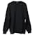 Acne Studios Crewneck Sweater in Black Cotton  ref.1085011