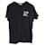 Camiseta con cuentas Valentino Garavani de algodón negro  ref.1085057