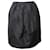 Prada Tulpenrock aus schwarzer Seide  ref.1085079