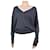 Brunello Cucinelli Blue V-neckline sweater - size UK 10  ref.1085158
