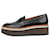 Robert Clergerie Black platform loafers with contrasted trim - size EU 39 Leather  ref.1085170