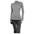 Stella Mc Cartney Grey logo patterned wool-blend sweater - size IT 36  ref.1085178