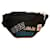 LANVIN graffiti-print belt bag - LANVIN Shoulder belt bag Black Polyamide  ref.1085463