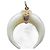 Jacquie Aiche Pave Bone Horn Charm-Anhänger Roh
