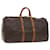 Louis Vuitton-Monogramm Keepall 55 Boston Bag M.41424 LV Auth 54273 Leinwand  ref.1085556