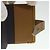 Saffiano PRADA Notepad Charm Safiano leather Brown Auth ar10387b - view 17
