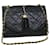 CHANEL Chain Shoulder Bag Lamb Skin Black CC Auth bs8550  ref.1085644