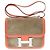 Hermès Sac HERMES Constance en Suède Gris - 101461 - vue 3