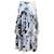 Chloé Falda larga escalonada floral Chloe en algodón multicolor  ref.1085924