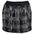 Mini-jupe ornée Gucci en soie noire  ref.1086008