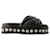 AJ1329 Sandals - Toga Pulla - Leather - Black  ref.1086204