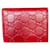 Gucci Wallets Red Leather  ref.1086278