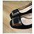 Prada Wildleder Pumps mit Schnalle Schwarz - Ansicht 7