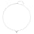 Louis Vuitton Collar LV nuevo Plata Metal  ref.1086314
