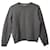 Acne Studios Sweat-shirt à logo embossé en coton gris  ref.1086352