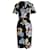 Erdem Lucinda Floral Print Sheath Dress in Multicolor Polyester Python print  ref.1086368