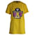 T-shirt Balmain x Beyoncé Coachella en coton jaune  ref.1086379