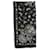 Bufanda con estampado de calaveras de seda negra de Alexander McQueen Multicolor  ref.1086441