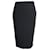 Victoria Beckham Pencil Skirt in Black Triacetate Synthetic  ref.1086442