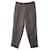 Pantalon taille élastique Issey Miyake en coton gris  ref.1086446