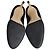Décolleté svasate con punta tonda Gianvito Rossi in camoscio nero - vista 8