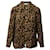 Ba&Sh Langärmlige Bluse mit Leopardenmuster von Ba & Sh aus mehrfarbiger Viskose Zellulosefaser  ref.1086477