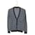 ***LOUIS VUITTON (Louis Vuitton)  Cardigan en tricot de coton Bleu  ref.1086551