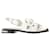 AJ1312 Sandals - Toga Pulla - Leather - White  ref.1086579