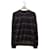 ***LOUIS VUITTON × NEMETH (Louis Vuitton x Németh)  Christopher Nemeth Col rond en tricot avec logo en corde RM152M Laine Marron  ref.1086627