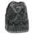 ***LOUIS VUITTON (Louis Vuitton)  Cappello in maglia glitterato con monogramma Bonnet Grigio Cotone Poliestere Lana Nylon Raggio Acrilico Mohair  ref.1086641