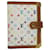 LOUIS VUITTON Agenda PM Day Planner multicolor con copertina bianca R21074 LV Aut 54433 Bianco  ref.1086703