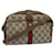 GUCCI GG Canvas Web Sherry Line Shoulder Bag Beige Red 116 02 055 Auth yk8699  ref.1086744