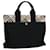 BURBERRY Blue Label Tote Bag Canvas Black Auth bs8542 Cloth  ref.1086816