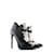 SAINT LAURENT  Heels T.eu 40.5 Exotic leathers Black  ref.1086824