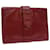 SAINT LAURENT Clutch Bag Leather Red Auth bs8608  ref.1086940