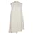 Céline Cream Sleeveless Mini Dress Silk  ref.1086957