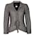 Chanel, jaqueta de tweed preta e dourada Preto Lã  ref.1086977