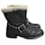 Botines HTC T.EU 37 de cuero Negro