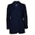 Autre Marque Chanel, Marineblaue und schwarze Tweet-Jacke Baumwolle  ref.1087049