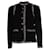 Autre Marque Chanel, Veste classique en tweed noir Laine  ref.1087057