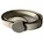 Hermès Bracelets Silvery Golden Leather Metal  ref.1087066