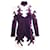 Zimmermann Minivestido bordado Ladybeetle Mystic de algodón morado Multicolor Terciopelo  ref.1087088