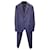 Conjunto de terno de duas peças Gucci em lã azul marinho  ref.1087090